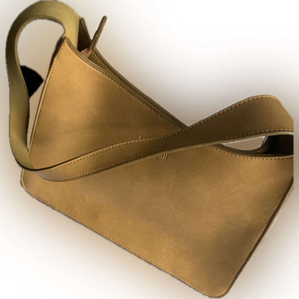 tan MONDANI vegan purse,